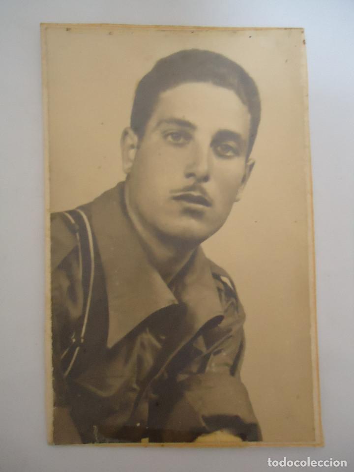 Militaria: FOTOGRAFIA ANTIGUA DE UN MILITAR.TAMA&Ntilde;O POSTAL