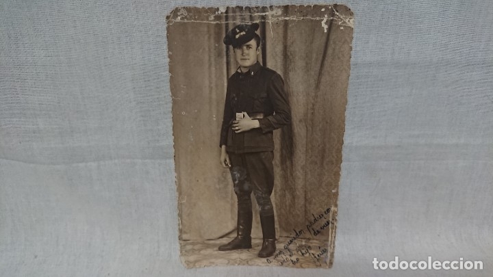 Military Antiques: ANTIGUA FOTOGRAF&Iacute;A RETRAT&Oacute;  MILITAR A&Ntilde;O 1942