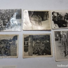 Militaria: LOTE 6 FOTOGRAFÍAS MILITARES ESPAÑA AÑOS 50
