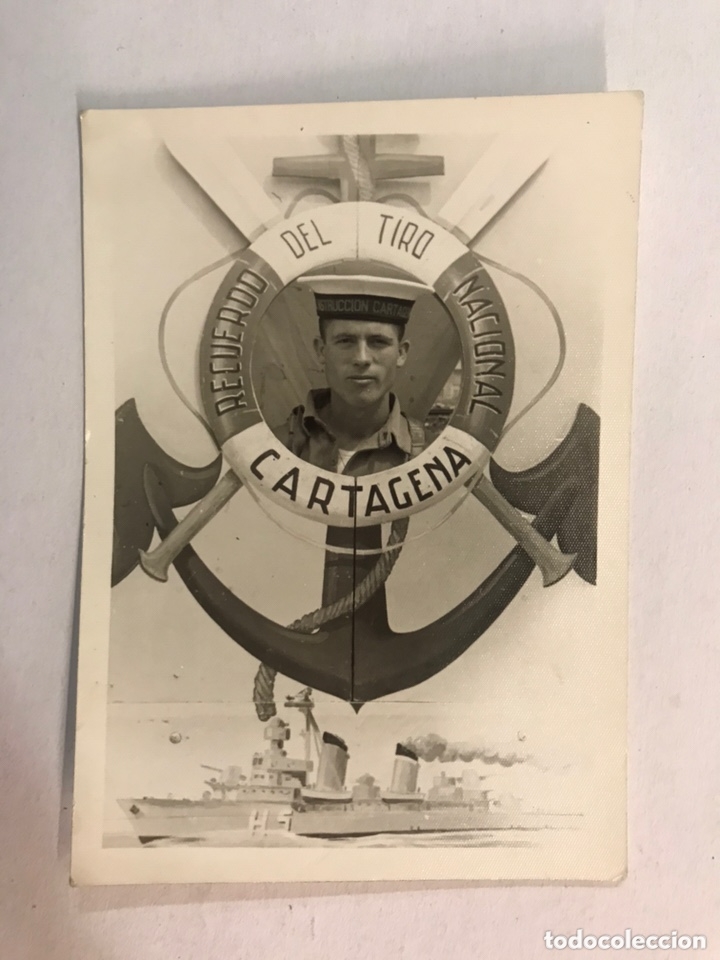 Military Antiques: MILITAR. CARTAGENA. Fotograf&iacute;a Recuerdo del Tiro Nacional. (h.1960?)