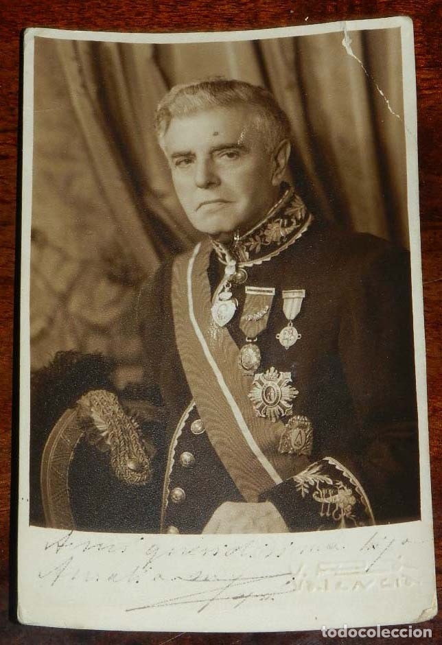 Militaria: FOTOGRAFIA DE DIPLOMATICO O GENTIL HOMBRE,EN UNIFORME DE GALA, MIDE 13 X 8,5 CMS.