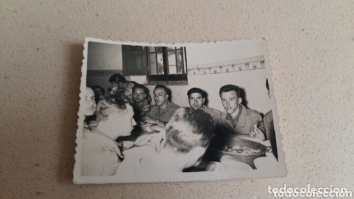Militaria: COMIENDO EN LA MILI. FOTOGRAFIA MILITARES. EL RANCHO