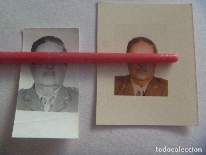 Military Antiques: LOTE DE 2 FOTOS DE CARNET DE UN MILITAR DE INFANTERIA