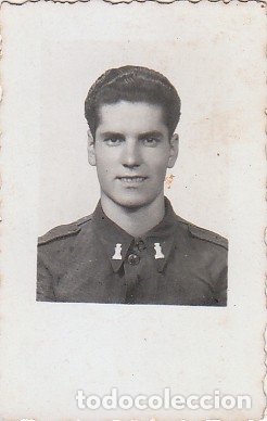 Militaria: Retrato Militar Ejercito Espa&ntilde;ol Ingenieros  40s ff