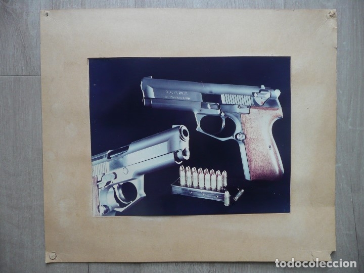 Military Antiques: LLAMA-FOTOGRAFIA/LAMINA ORIGINAL=PISTOLA LLAMA 9M/M,PARABELLUN=ANTIGUO ALBUM LLAMA