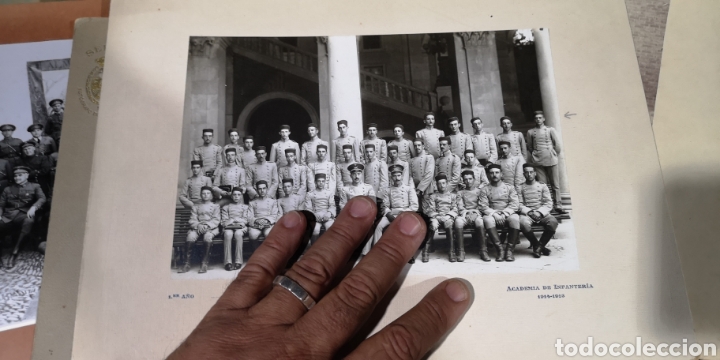 Militaria: Fotograf&iacute;a de la Academia de Infanter&iacute;a a&ntilde;o 1914