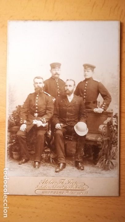 Militaria: FOTOGRAFIA MILITARES ALEMANES, A&Ntilde;O 1895