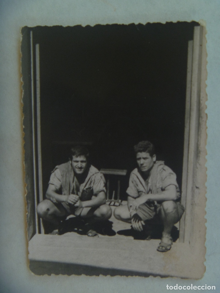 Military Antiques: LA LEGION : FOTO  DE LEGIONARIOS CON SANDALIAS Y PANTALON CORTO