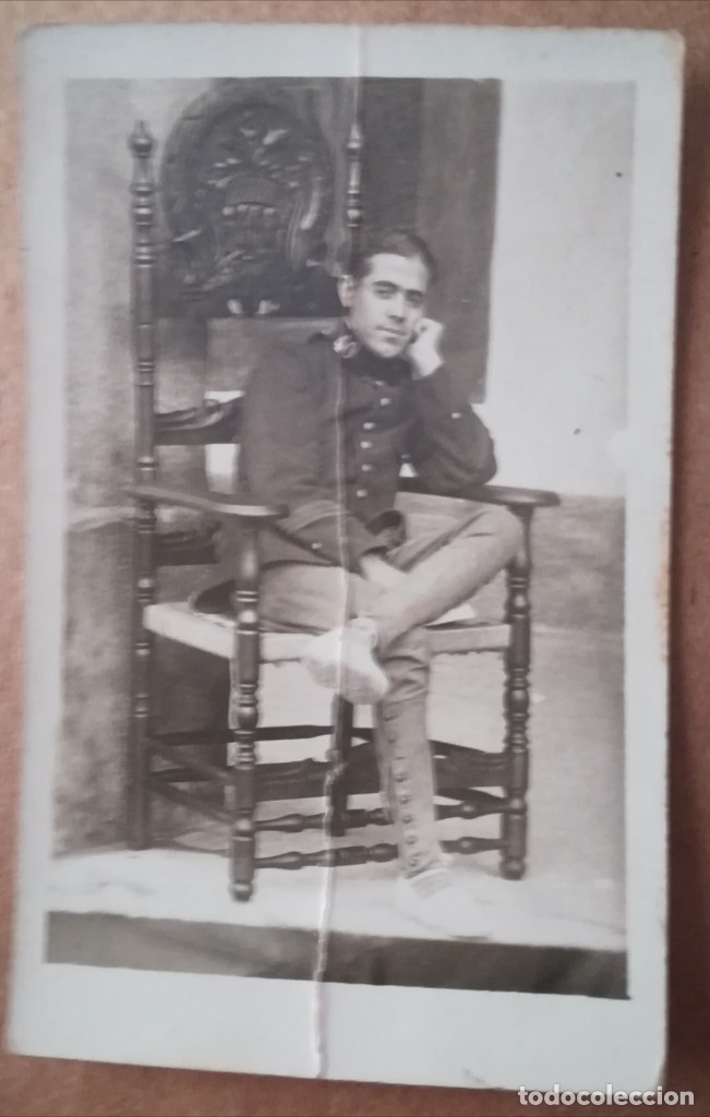 Militaria: ANTIGUA FOTOGRAFIA MILITAR, A&Ntilde;OS 20