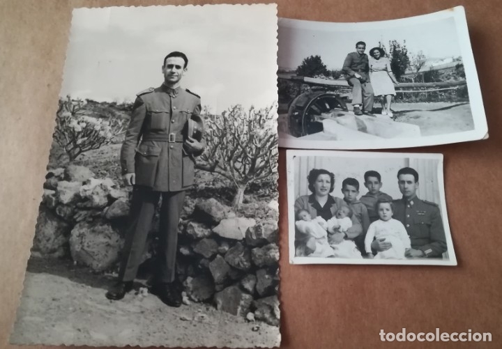 Military Antiques: FOTOGRAFIA MILITAR CON FAMILIA, A&Ntilde;OS 60