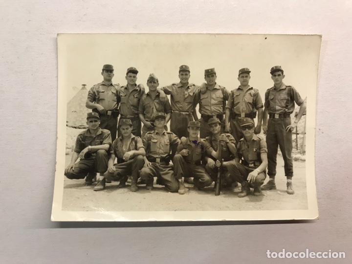 Militaria: MILITAR. Fotograf&iacute;a Original SIDI IFNI. Soldados Foto para el recuerdo. Verano de 1968