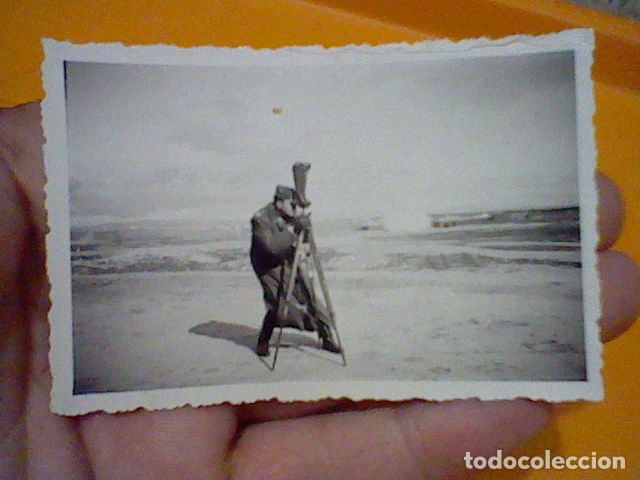Militaria: SOLDADO TOPOGRAFIA A&Ntilde;OS 40 APROX FOTO PARTICULAR