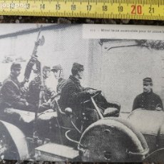 Militaria: REEDICIÓN DE POSTAL FRANCESA DE 1907 COCHE METRALLETA ANTIAÉREA Nº112, CHAMPAGNE, FRANCE FRANCIA