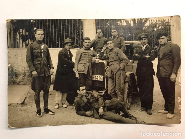 Militaria: MILITAR. Fotograf&iacute;a Original. Soldados espa&ntilde;oles. Artilleros uniformados. Foto para el recuerdo