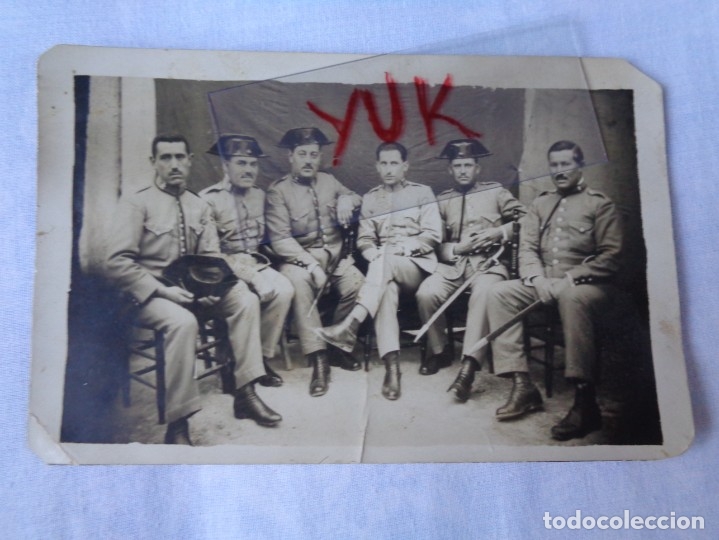Militaria: ANTIGUA FOTOGRAFIA ORIGINAL DE MIEMBROS DE LA GUARDIA CIVIL APROX. 1925