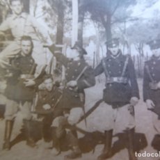 Militaria: FOTOGRAFÍA SOLDADOS INFANTERÍA DE MARINA. CARTAGENA. Lote 177679217
