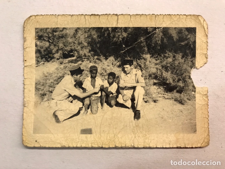 Militaria: MILITAR. Soldados franceses en sus colonias en Africa..., de peque&ntilde;o tama&ntilde;o (h.1970?)