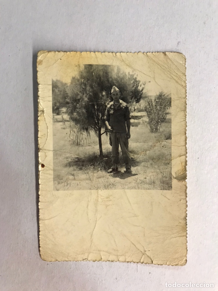 Militaria: MILITAR. Soldados franceses en sus colonias en Africa..., de peque&ntilde;o tama&ntilde;o (h.1970?)