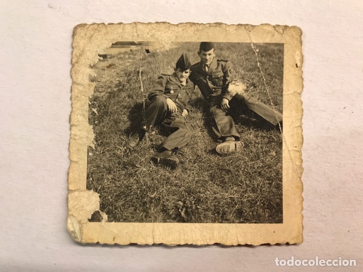 Militaria: MILITAR. Soldados franceses en sus colonias en Africa..., de peque&ntilde;o tama&ntilde;o (h.1970?)