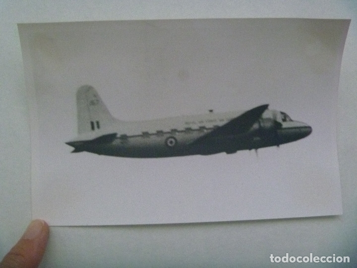 Militaria: FOTO DE UN AVION BOMBARDERO EN VUELO ......... 11,5 X 18,5 CM