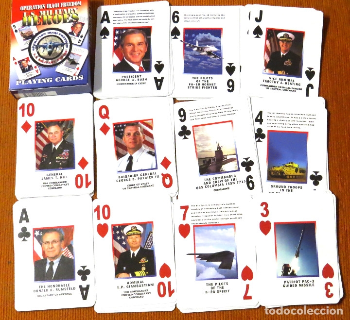 Military Antiques: OPERATION IRAQI FREEDOM. U.S. MILITARY HEROES