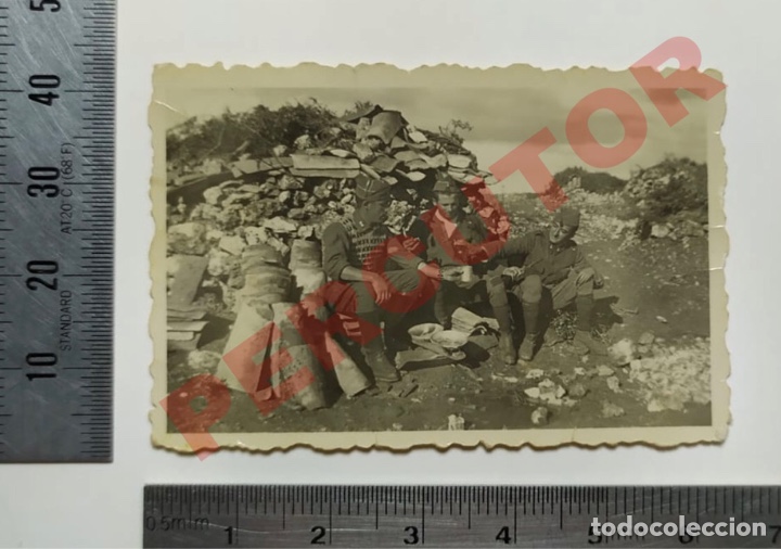 Militaria: FOTOGRAF&Iacute;A OFICIALES DE ARTILLER&Iacute;A GUERRA CIVIL