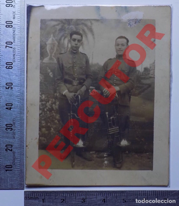 Militaria: FOTOGRAF&Iacute;A M&Uacute;SICOS DE INFANTER&Iacute;A, AXIII