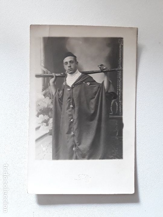 Militaria: Tarjeta postal. Soldado de Regulares de Ceuta. Circulada. Fechada en 1913. Primeros a&ntilde;os del cuerpo
