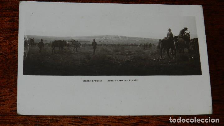 Militaria: FOTO POSTAL GUERRA DEL RIF, MARRUECOS, EL MONTE ARRUIT, EDITA IMPER, SIN CIRCULAR