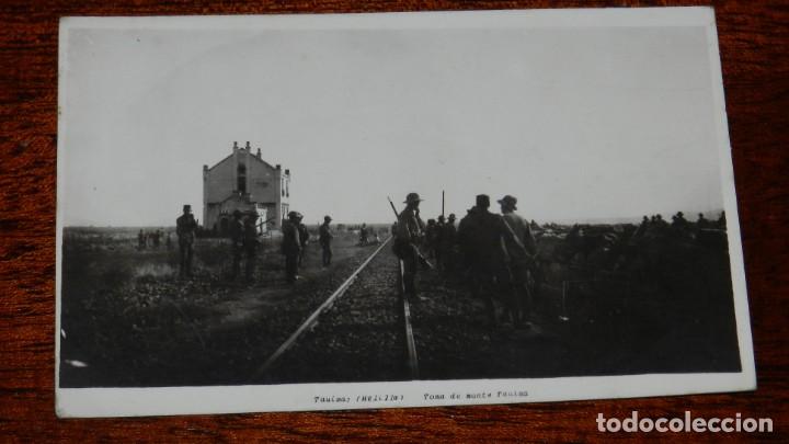 Militaria: FOTO POSTAL GUERRA DEL RIF, MARRUECOS, TAUIMA (MELILLA)TOMA DE MONTE TAUIMA, EDITA IMPER, SIN CIRCUL