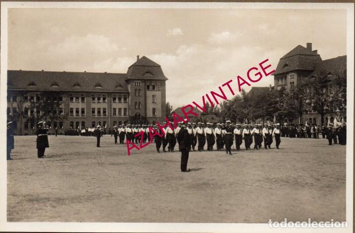 Militaria: ALEMANIA, ANTIGUA FOTOGRAFIA, PARADA MILITAR, MARINEROS,14X9 CMS
