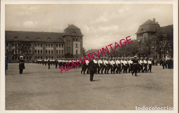 Militaria: ALEMANIA, ANTIGUA FOTOGRAFIA, PARADA MILITAR, MARINEROS,14X9 CMS