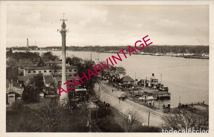 Militaria: ALEMANIA , A&Ntilde;OS 30, DARSENA DE LA FLOTA DE TORPEDEROS, 14X9 CMS