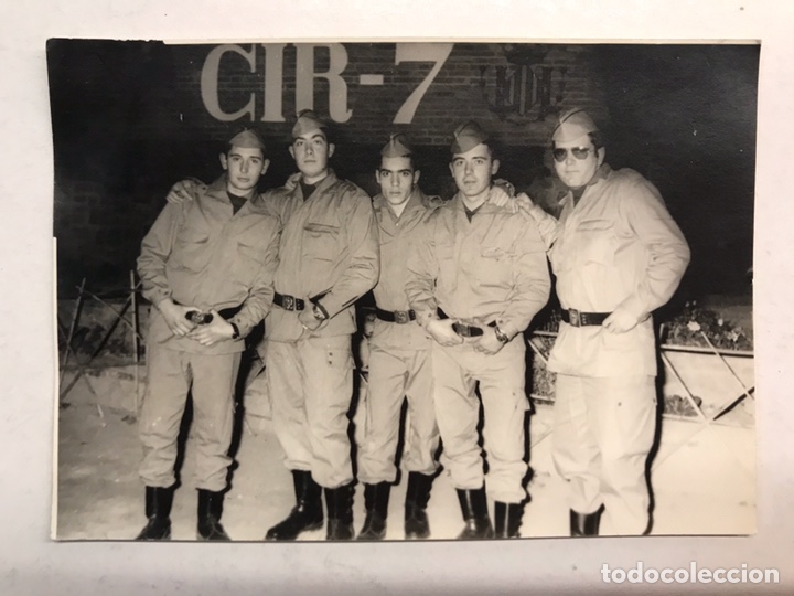 Militaria: MILITAR. CIR - 7, Fotograf&iacute;a Original. Foto para el recuerdo.... (h.1970?) MEDIDAS: 10,5 x 7,2 cm.,