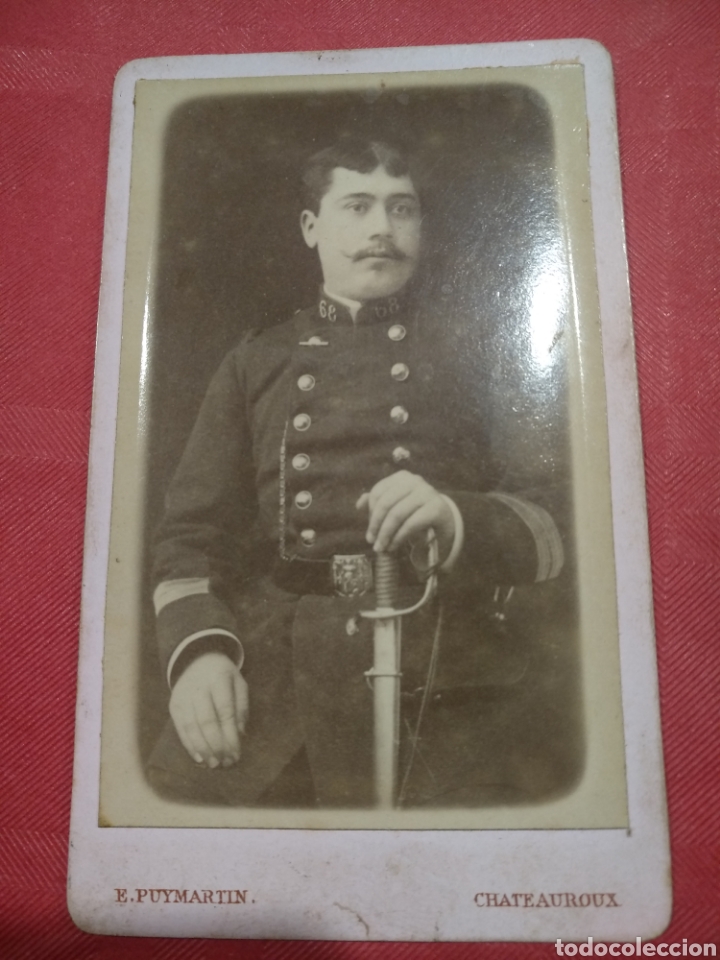 Militaria: Fotograf&iacute;a militar E.puymartin. chateauroux. 68