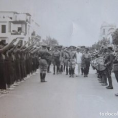 Militaria: FOTOGRAFÍA OFICIALES DEL EJÉRCITO NACIONAL. LARACHE 15-8-1936. Lote 186167065