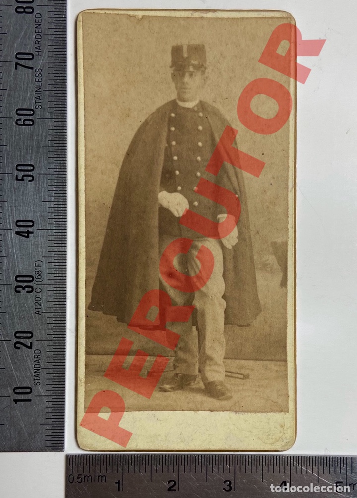 Militaria: FOTO CADETE INFANTER&Iacute;A, 1880s