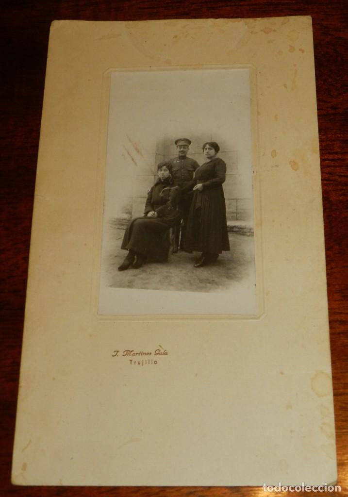 Militaria: FOTOGRAFIA DE OFICIAL DE LA UNIDAD DE AEROSTACION CON ROKISKI EPOCA DE ALFONSO XIII, VER TODAS LAS