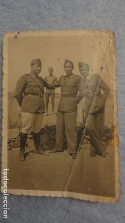 Militaria: ANTIGUA FOTOGRAFIA.MILITARES.A&Ntilde;OS 40?