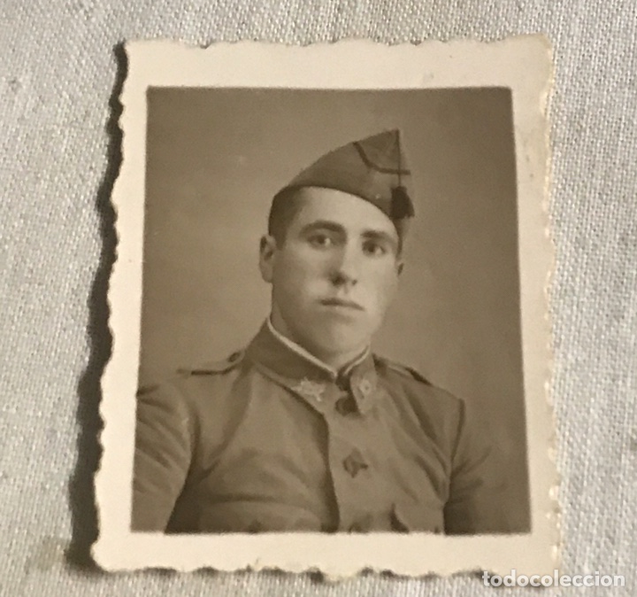 Militaria: FOTOGRAF&Iacute;A DE SOLDADO DE INFANTER&Iacute;A DEL EJ&Eacute;RCITO ESPA&Ntilde;OL ANTES GUERRA CIVIL ESPA&Ntilde;OLA