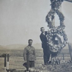 Militaria: FOTOGRAFÍA TENIENTE DEL EJÉRCITO ESPAÑOL. GUERRA DE MARRUECOS. Lote 189438550