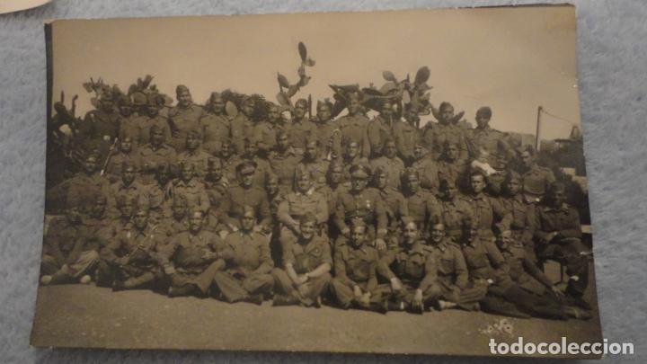 Militaria: ANTIGUA FOTOGRAFIA.GRUPO DE MILITARES.A&Ntilde;OS 40?