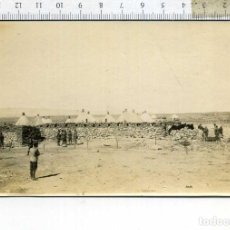 Militaria: FOTOGRAFÍA CAMPAMENTO MILITAR EN ÁFRICA. . Lote 190632150