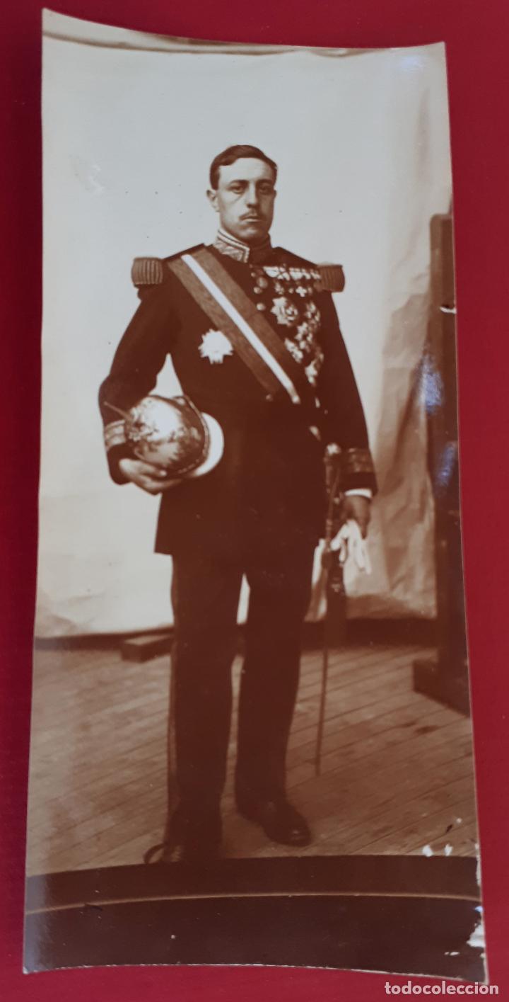 Militaria: FOTOGRAFIA FOTO ALBUMINA MILITAR ORIGINAL , FM7