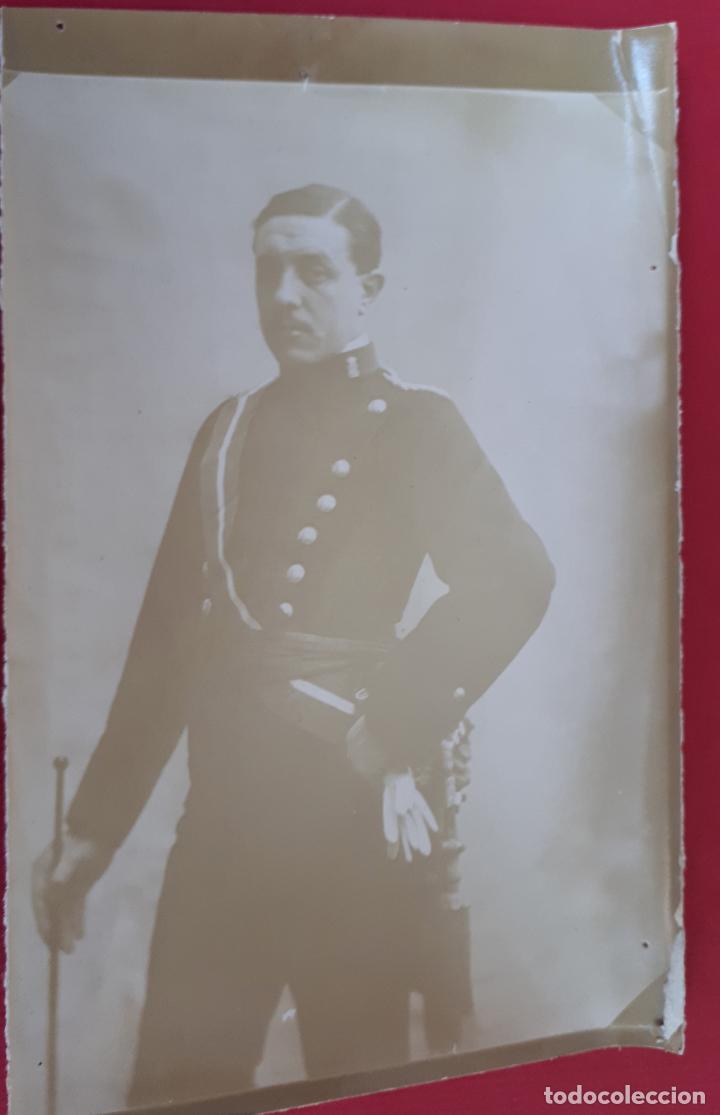 Militaria: FOTOGRAFIA FOTO ALBUMINA MILITAR ORIGINAL , FM7