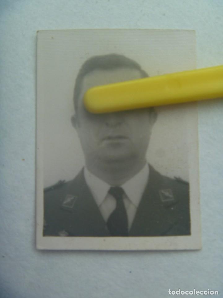 Militaria: AVIACION : FOTO DE CARNET DE UN OFICIAL DEL EJERCITO DEL AIRE