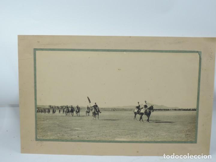 Military Antiques: FOTOGRAFIA MUY GRANDE DE LA MEHALA DESFILANDO EN LA ZONA DEL PROTECTORADO ESPA&Ntilde;OL EN MARRUECOS, PRIN