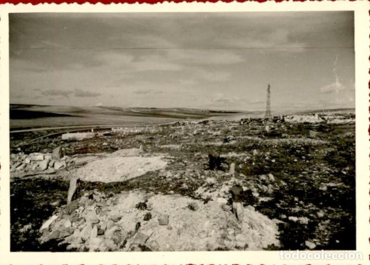 Military Antiques: ORIGINAL - Posicion militar francesa de postguerra - Setif - Guerra de Argelia - 10 X 7 CMS