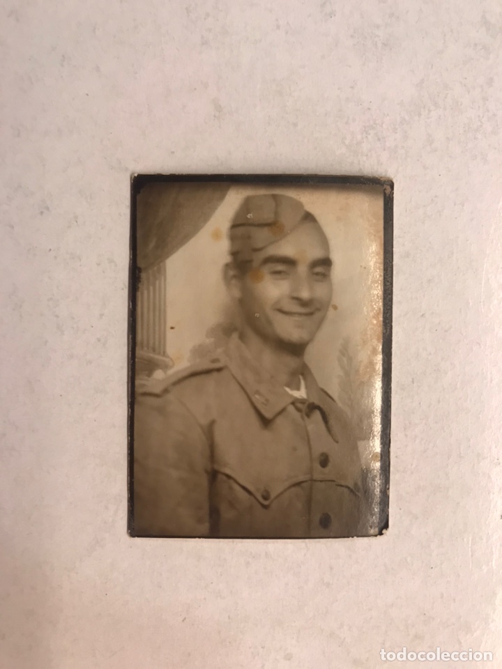 Militaria: MILITAR. Fotograf&iacute;a Carnet. Joven Legionario (h.1945?)