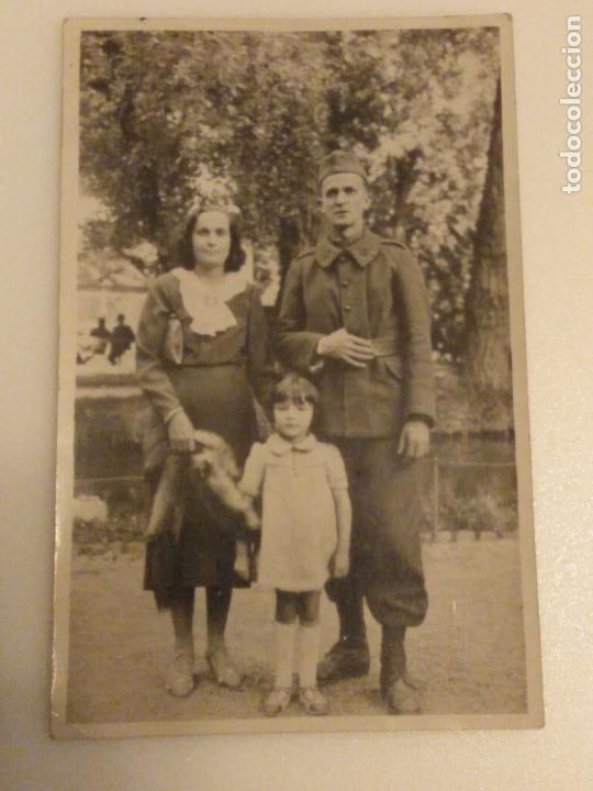 Militaria: Fotograf&iacute;a militar  14 x 9 cm
